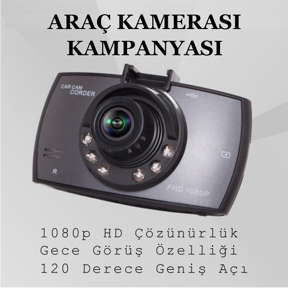 1080p DVR Araç Kamerası