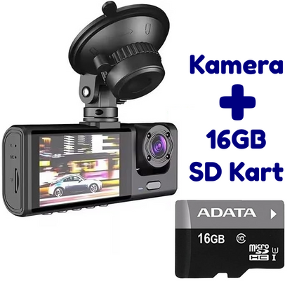 BlackBox - 3 Yönlü Full HD Araç Kamerası